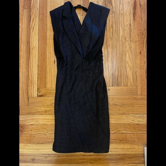 Zero + Maria Cornejo Virgin Wool Blend Dress size 2 - Picture 2 of 10